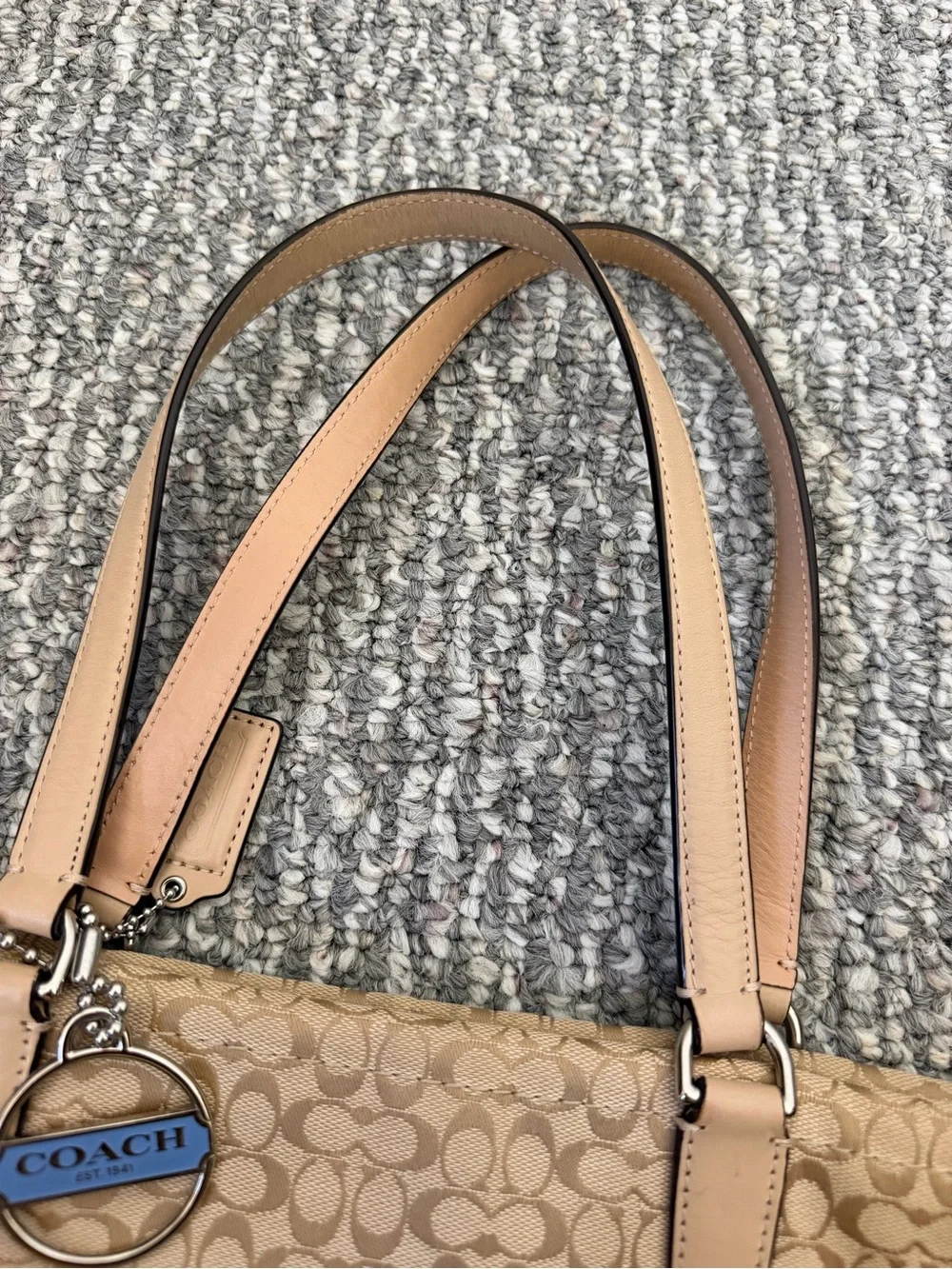 Coach Monogram Tote Bag
